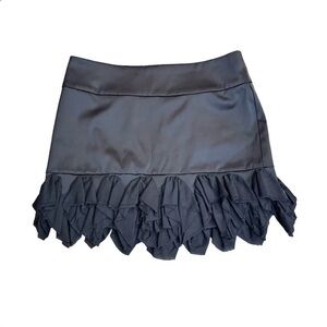 Y2K Express Ruffle Mini Skirt